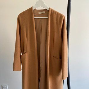 Revolve Camel Coat - Vivian Chan Cuttrell